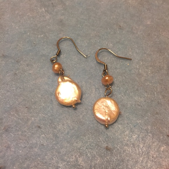 Freshwater pearl earrings - Picture 3 of 7